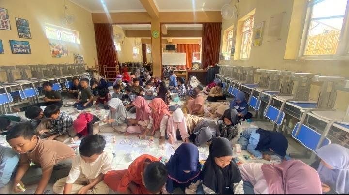 SD Muhammadiyah Program Khusus (PK) Banyudono menyelenggarakan penyembelihan hewan kurban pada hari tasyrik terakhir, Sabtu (30/5/2026).