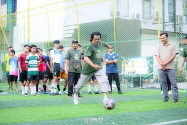Fun Football PCPM Kota Bengawan Pererat Persaudaraan Pemuda Masjid