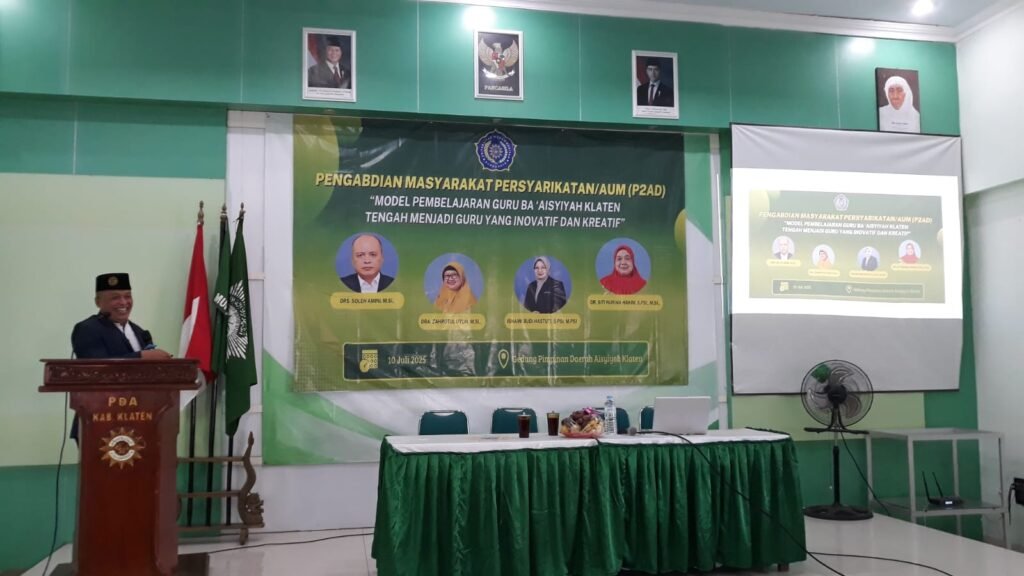 UMS Latih 61 Guru IGABA Klaten Tengah Ciptakan Pembelajaran PAUD Inovatif