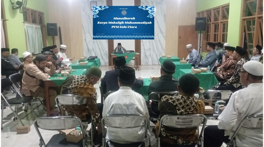 KMM PCM Solo Utara Dorong Dakwah yang Mencerahkan dan Membumi