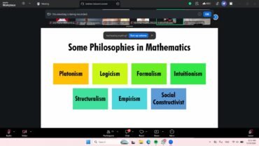 Mahasiswa UMS Belajar Filsafat Matematika dari Dosen Cavite State University