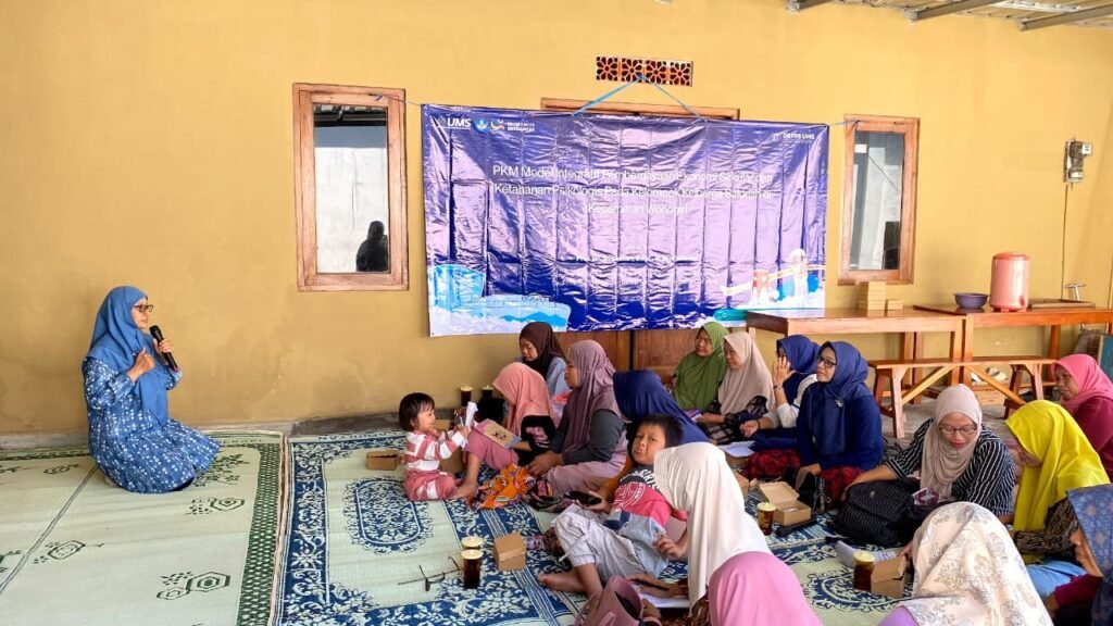 Pelatihan Kebersyukuran UMS Perkuat Ketahanan Mental Ibu Rumah Tangga di Wonogiri