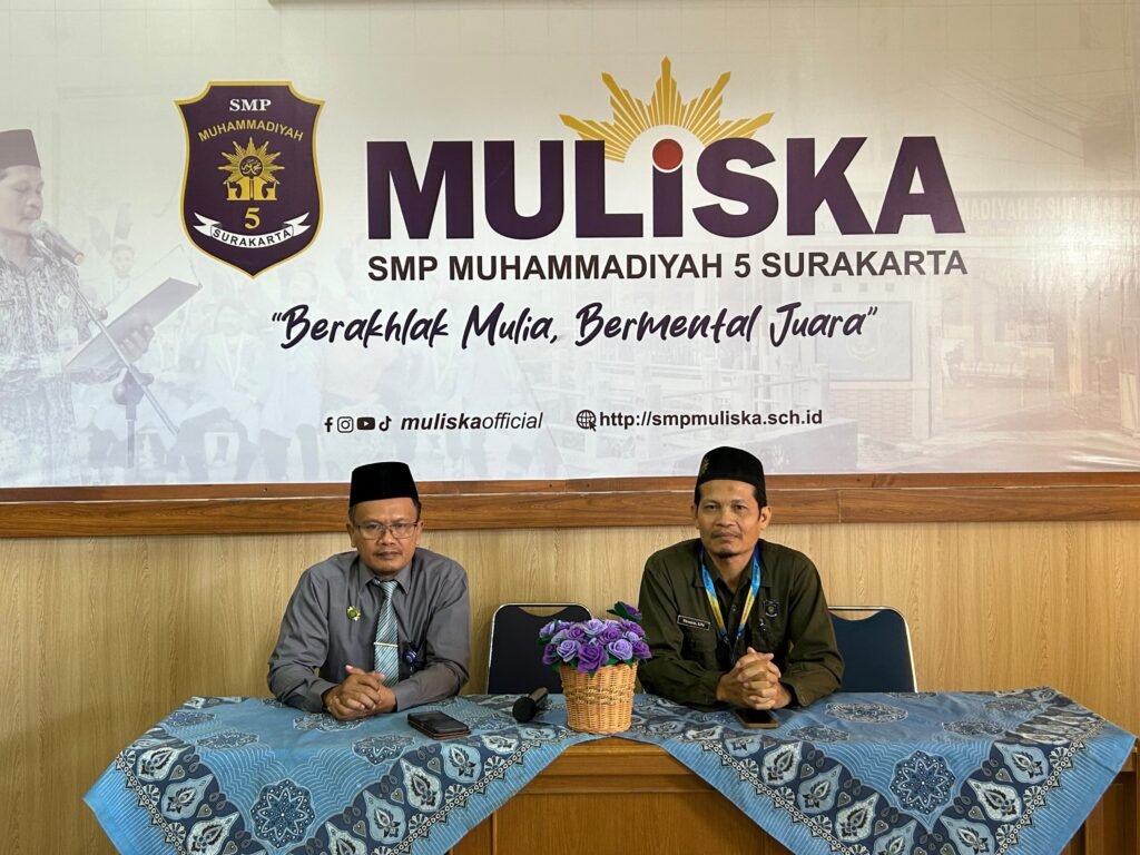 SMP Muhammadiyah 5 Surakarta (Muliska) menggelar Workshop Pembelajaran sebagai bagian dari persiapan menyambut Tahun Pelajaran 2026/2027, Rabu (8/7/2026).
