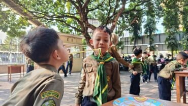 Gelorakan Kemerdekaan, 479 Murid SD Muhammadiyah PK Solo Ikuti Lomba Pitulasan