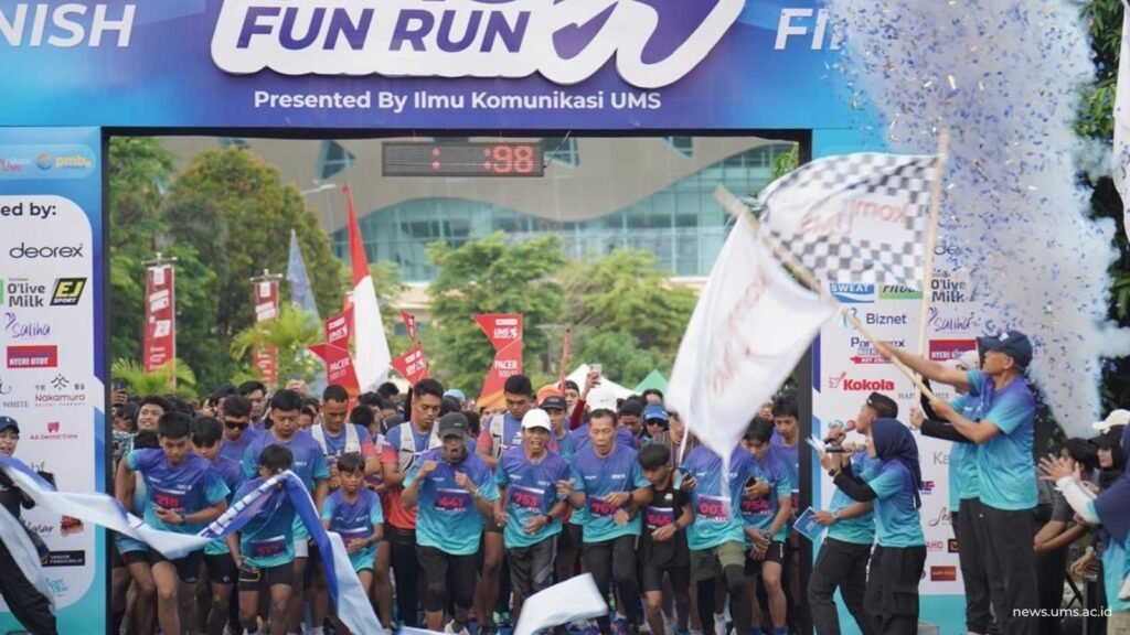Fakultas Keguruan dan Ilmu Pendidikan (FKIP) Universitas Muhammadiyah Surakarta (UMS) terus mematangkan persiapan EDU FUN RUN FKIP UMS 2026. Ajang lari 5 kilometer tersebut menjadi bagian dari rangkaian Anniversary ke-68 FKIP UMS dan mengusung semangat “Move For Knowledge”.