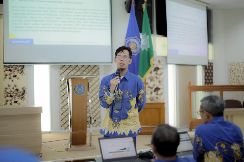 Koordinator SDGs Center UMS, Rama Rizana.