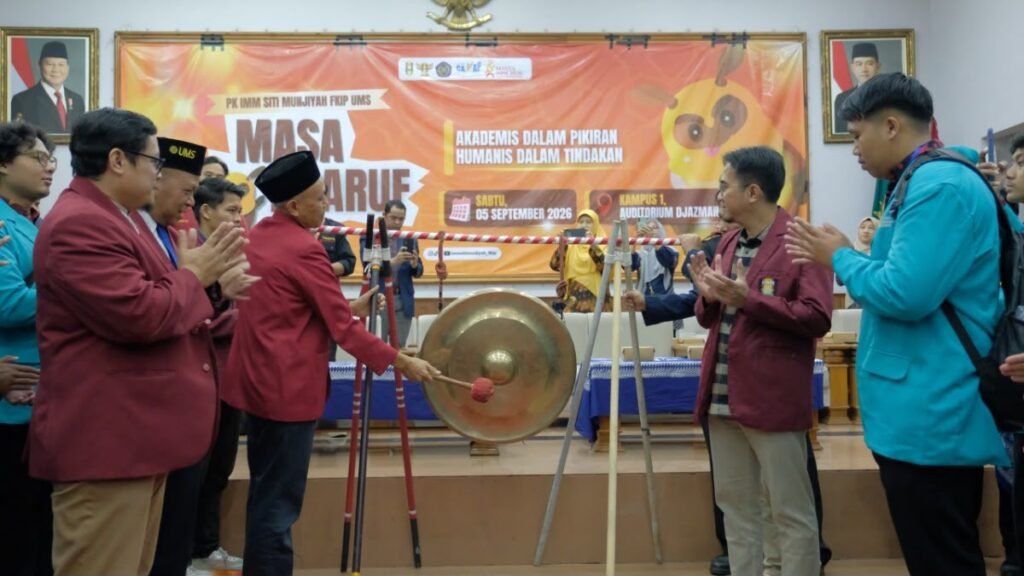 Sebanyak 725 mahasiswa baru Fakultas Keguruan dan Ilmu Pendidikan (FKIP) Universitas Muhammadiyah Surakarta (UMS) mengikuti Masa Ta’aruf Ikatan Mahasiswa Muhammadiyah (Masta IMM) sebagai bagian dari proses awal mengenal kehidupan kampus dan nilai-nilai Muhammadiyah.