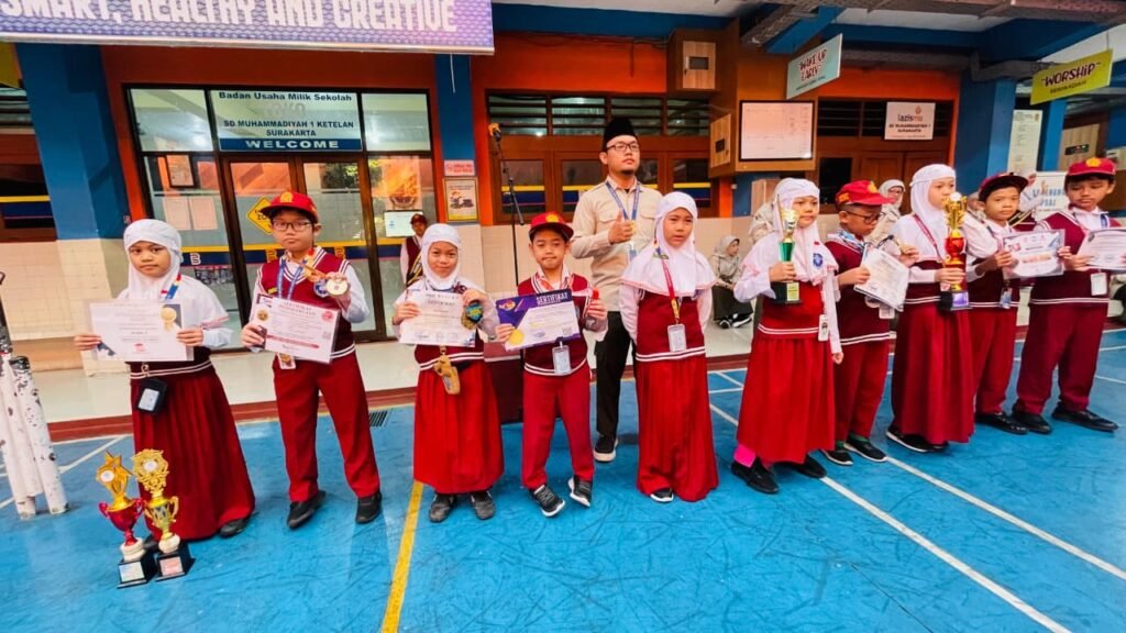 62 Prestasi Diborong Siswa SD Muhammadiyah 1 Solo Sepanjang Agustus 2026