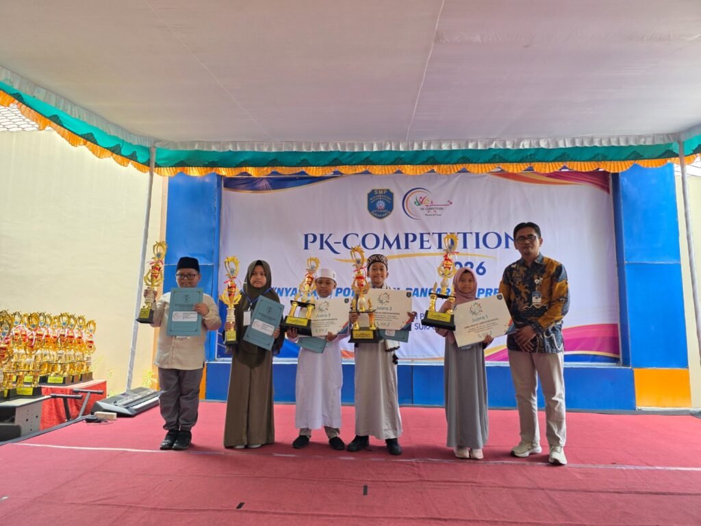 Sebanyak 237 siswa SD/MI dari berbagai daerah di Solo Raya mengikuti PK Competition 2026 yang digelar SMP Muhammadiyah Program Khusus (PK) Kottabarat Solo, Sabtu (12/9/2026).