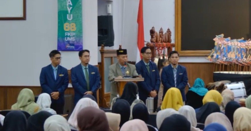 Fakultas Keguruan dan Ilmu Pendidikan (FKIP) Universitas Muhammadiyah Surakarta (UMS) memperingati milad ke-68 melalui pentas wayang kulit bertajuk Srikandi Krida, Jumat (18/9/2026).