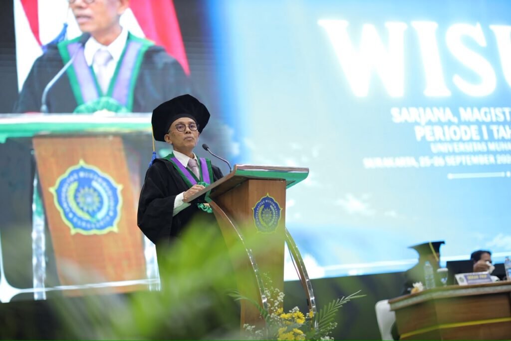 Rektor UMS Prof. Harun Joko Prayitno.