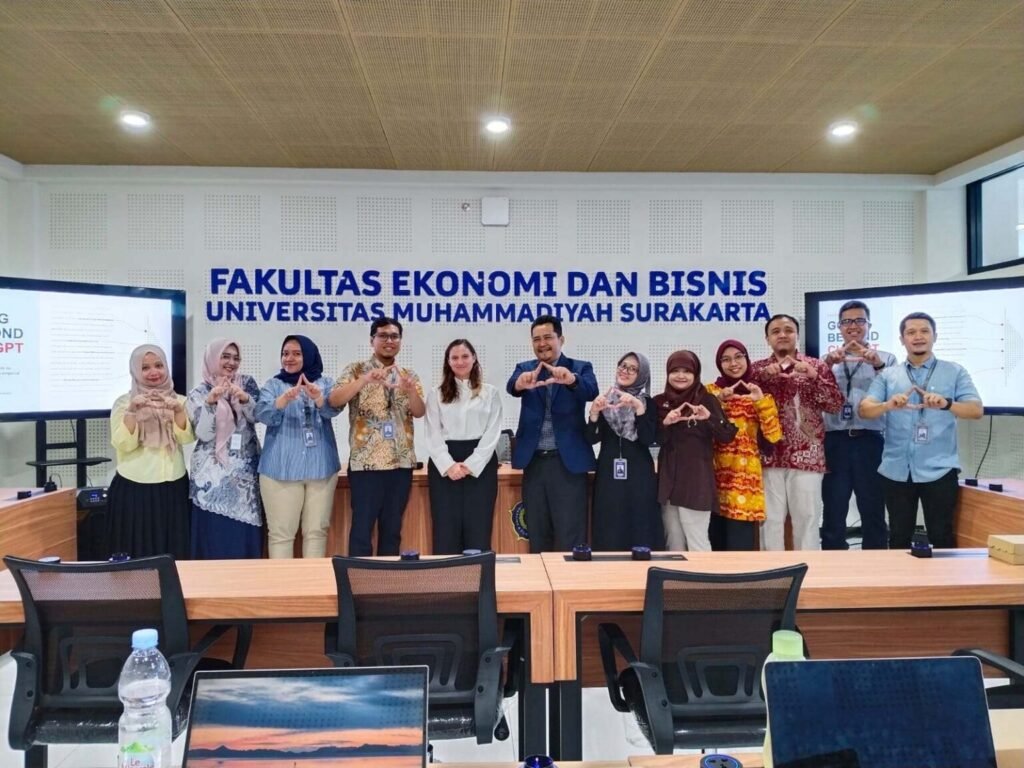 Program Studi Akuntansi Fakultas Ekonomi dan Bisnis Universitas Muhammadiyah Surakarta (FEB UMS) menghadirkan Imelda Taraj dari University of Gothenburg, Swedia, dalam program Visiting Lecturer Prodi Akuntansi 2026.