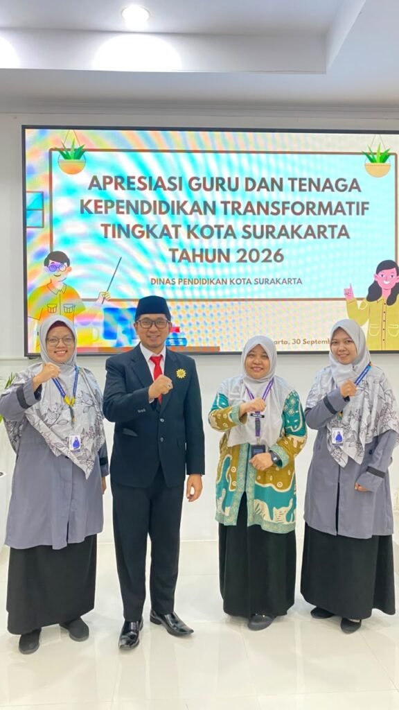 SD Muhammadiyah 8 Jagalan Surakarta atau SD Mapan meraih dua prestasi dalam ajang Apresiasi Guru dan Tenaga Kependidikan (GTK) Transformatif 2026 yang diselenggarakan Dinas Pendidikan Kota Surakarta