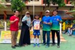 Tim Futsal SD Mapan Juara I dan Best Player Turnamen LSBO PDM Solo